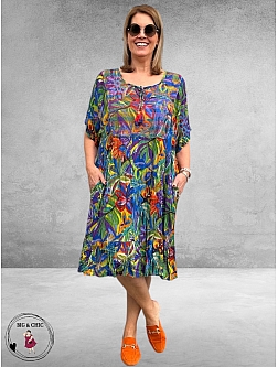 Orientique Jurk Zapallar Bib 