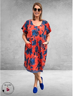 Orientique Jurk Arashi Dress Pockets