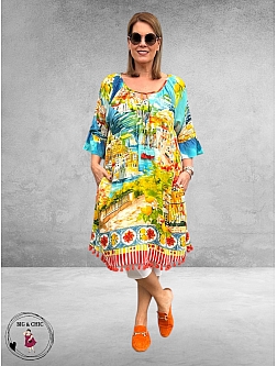 Orientique Jurk Amalfi Tassel