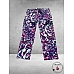 ROBELL Broek Rose Slim Fit Lila-Pink-Wit 