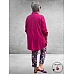 ROBELL Broek Rose Slim Fit Lila-Pink-Wit 
