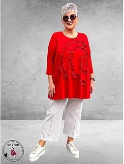 ROBELL Broek Joella Flair Wit