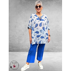 ROBELL Broek Joella Flair Nautical Blue