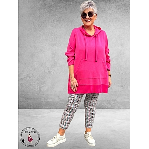 ROBELL Broek Rose Slim Fit Enkel Lila Multi