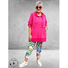 Robell Broek Enkel Lena Floral Multi