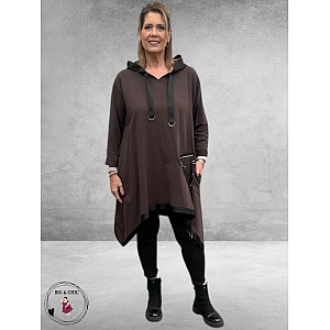 SINNE DESIGN Tuniek/Jurk Bruin