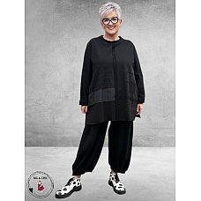 SINNE DESIGN Tuniek Zwart Blokjes