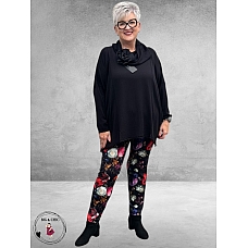STARK Broek  JACKY  Travel ZIP Flowers