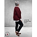 STARK Broek  JACKY  ZIP  Graphic Zwart