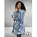 STUDIO Tuniek/Blouse Emille Denim Dot/Stripe