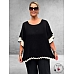 STUDIO Blouse Lone Zwart/Offwhite