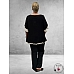 STUDIO Blouse Lone Zwart/Offwhite