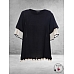 STUDIO Blouse Lone Zwart/Offwhite