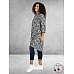 STUDIO Jurk Lonetta Navy/White