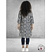 STUDIO Jurk Lonetta Navy/White