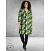 Studio Jurk BRIGITTE Groen Bloemen