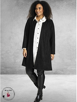 STUDIO Cardigan Suède Neomi Zwart