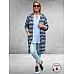 Studio Vest/Cardigan Marlene Blue Stripe