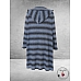 Studio Vest/Cardigan Marlene Blue Stripe