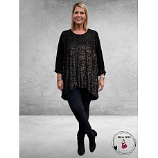 STUDIO Tuniek Harriet Zwart/Goud