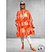 Version Ibiza Strokenjurk Oranje Bladeren