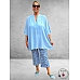 VERSION Blouse Lichtblauw