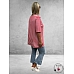 VERSION Shirt Wit/Rood Streep