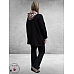 VERSION Sweater Zwart /Luipaard
